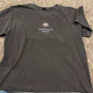 Urban outfitters Zodiac Graphic Black T-Shirt